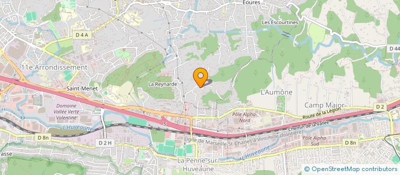 localisation de l'entreprise ERRANI ROMAIN IMMOBILIER à MARSEILLE