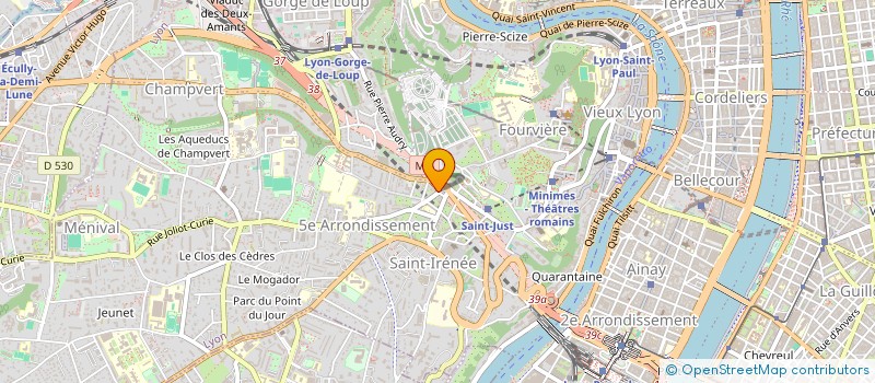 localisation de l'entreprise ERRARE HUMANUM EST à LYON