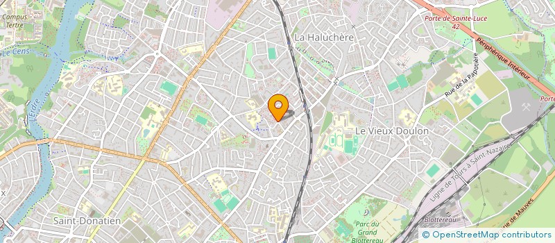 localisation de l'entreprise ERRAS VTC  NANTES