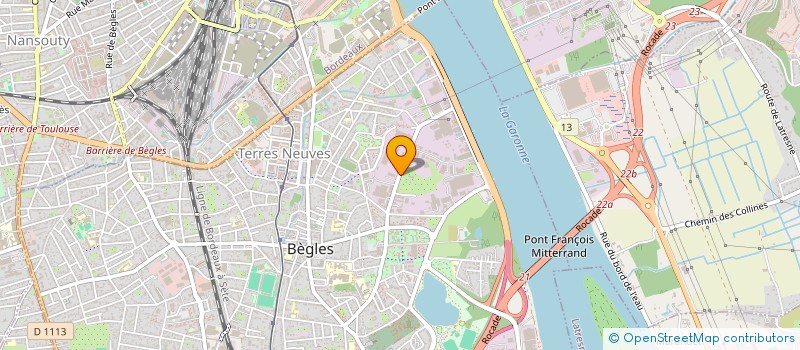 localisation de l'entreprise ERRE  BEGLES