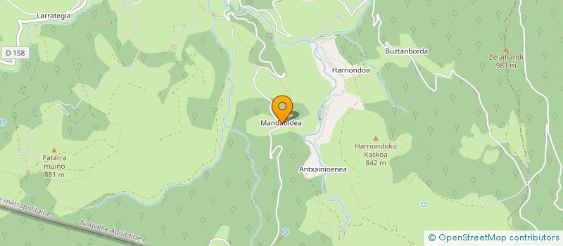 localisation de l'entreprise ERREGUINA BERRI  BANCA