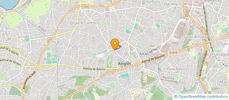 localisation de l'entreprise ERREKALDIA  ANGLET