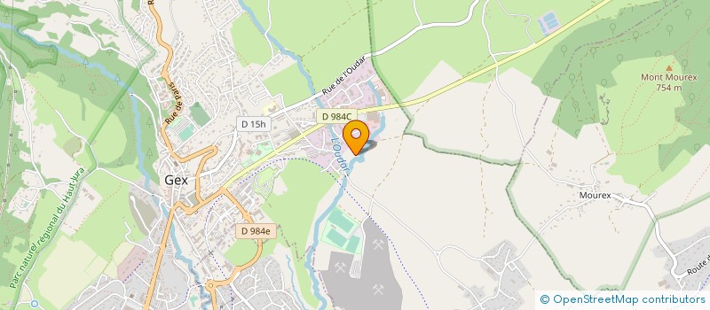 localisation de l'entreprise ERREM FRANCE  GEX