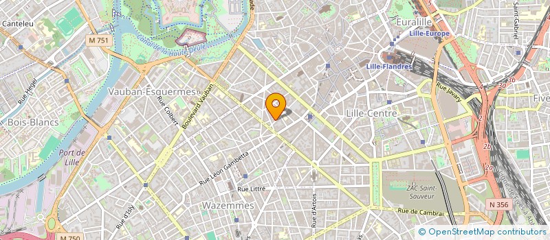 localisation de l'entreprise ERREUR 404 à LILLE