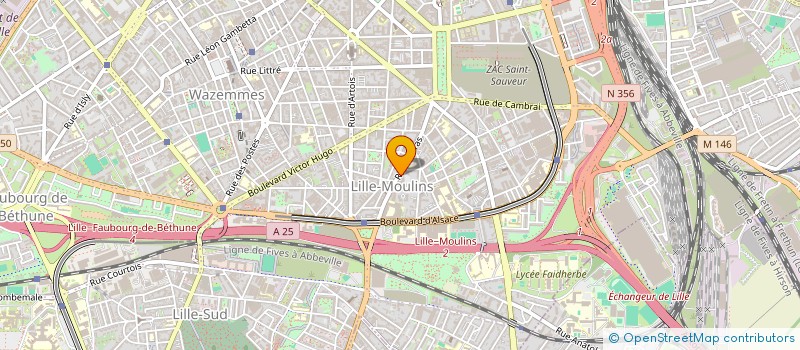 localisation de l'entreprise ERREUR à LILLE