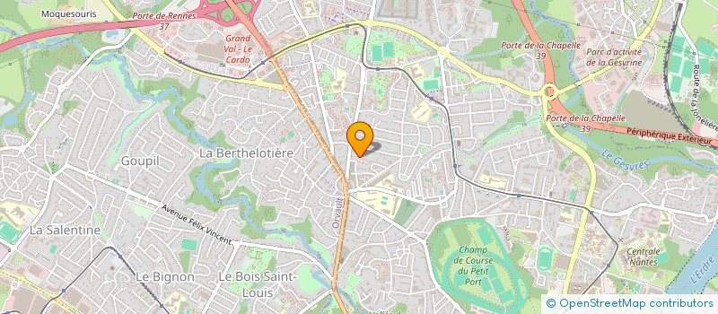 localisation de l'entreprise ERRICH MAINTENANCE à NANTES