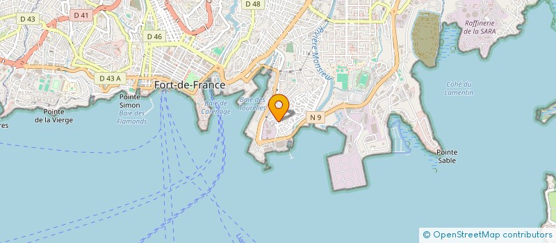 localisation de l'entreprise ERROR  FORT-DE-FRANCE