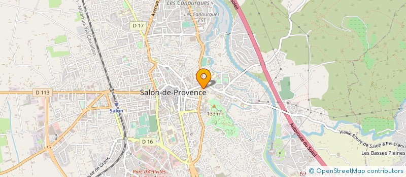 localisation de l'entreprise ERS DEPOLLUTION à SALON-DE-PROVENCE