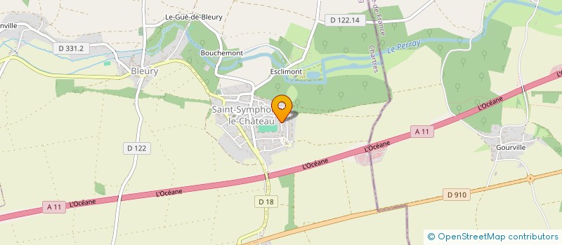 localisation de l'entreprise ERS HOLDING à AUNEAU-BLEURY-SAINT-SYMPHORIEN