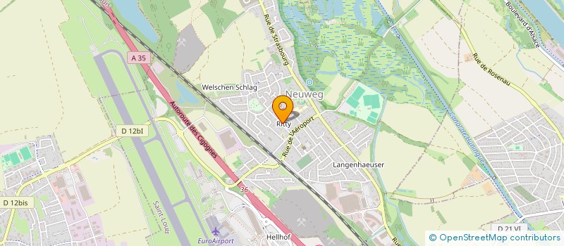 localisation de l'entreprise ERS4  SAINT-LOUIS