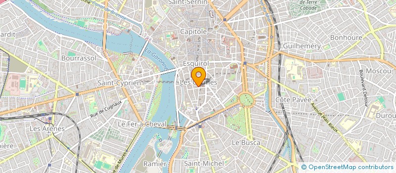localisation de l'entreprise ERSEM à COLOMIERS