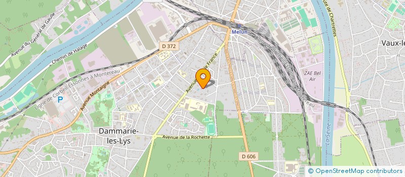 localisation de l'entreprise ERSET à DAMMARIE-LES-LYS