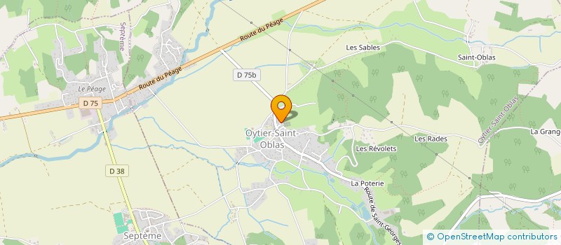 localisation de l'entreprise ERSI à OYTIER-SAINT-OBLAS