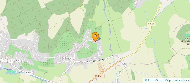 localisation de l'entreprise ERSIA  EULMONT