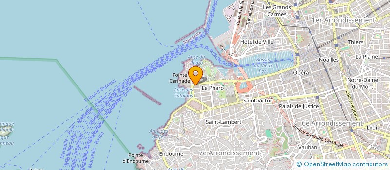 localisation de l'entreprise ERSON 1 à MARSEILLE