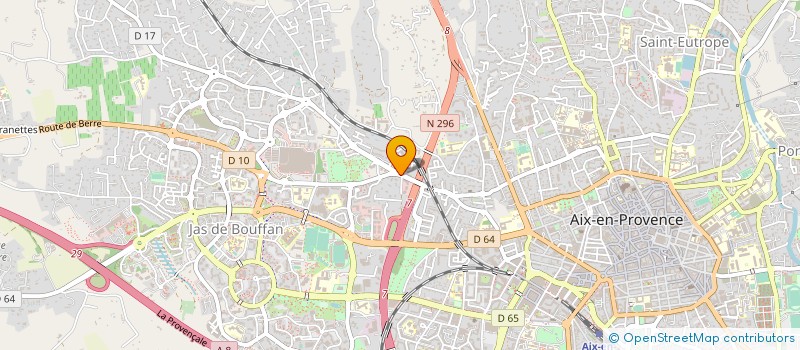 localisation de l'entreprise ERTEC à AIX-EN-PROVENCE