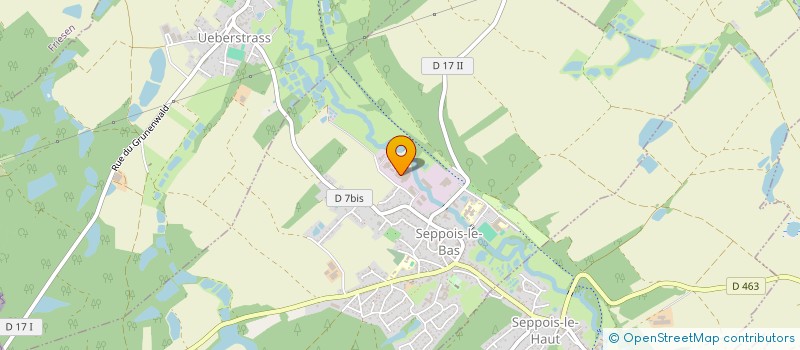 localisation de l'entreprise ERTH SAMU à SEPPOIS-LE-BAS