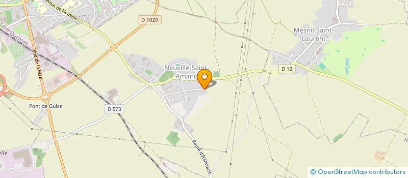 localisation de l'entreprise ERTM à NEUVILLE-SAINT-AMAND
