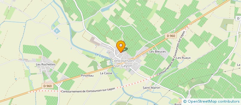 localisation de l'entreprise ERTMITAGE DE MAUREPART  DOUE-EN-ANJOU