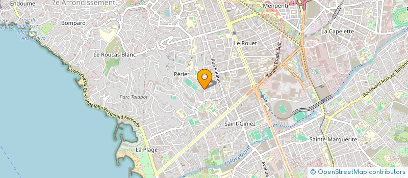 localisation de l'entreprise ERTN à MARSEILLE