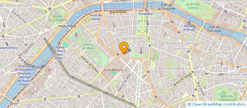 localisation de l'entreprise ERTY  PARIS