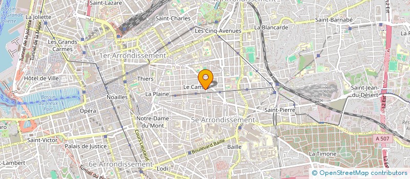 localisation de l'entreprise ERUDIKA à MARSEILLE