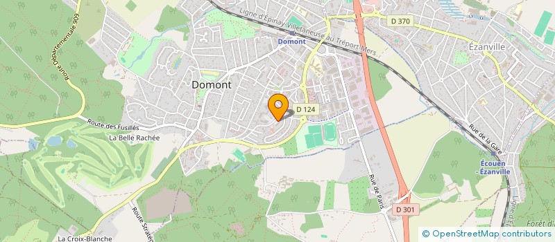 localisation de l'entreprise ERUDIO FORMATION  DOMONT