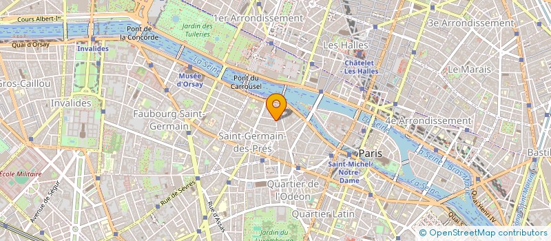 localisation de l'entreprise ERVAL  PARIS