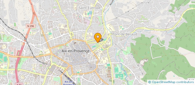 localisation de l'entreprise ERWAN 21  AIX-EN-PROVENCE