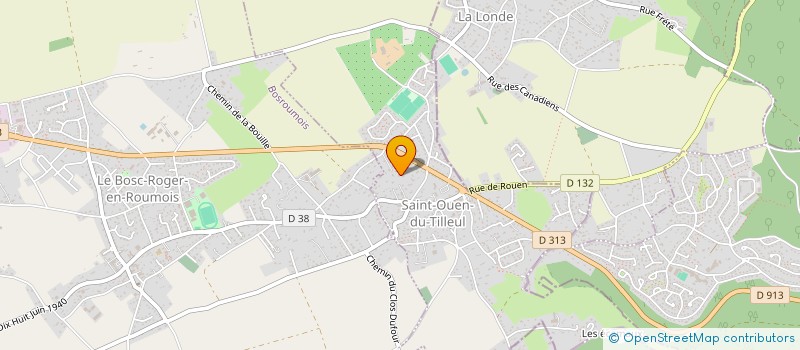 localisation de l'entreprise ERWAN CAVILLON INVEST  SAINT-OUEN-DU-TILLEUL