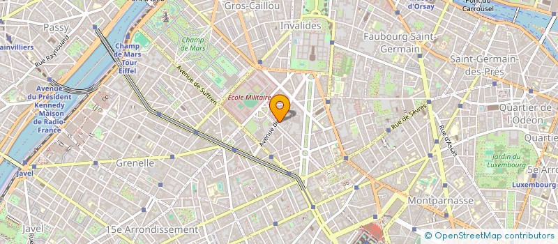 localisation de l'entreprise ERWAN CREATIONS à PARIS
