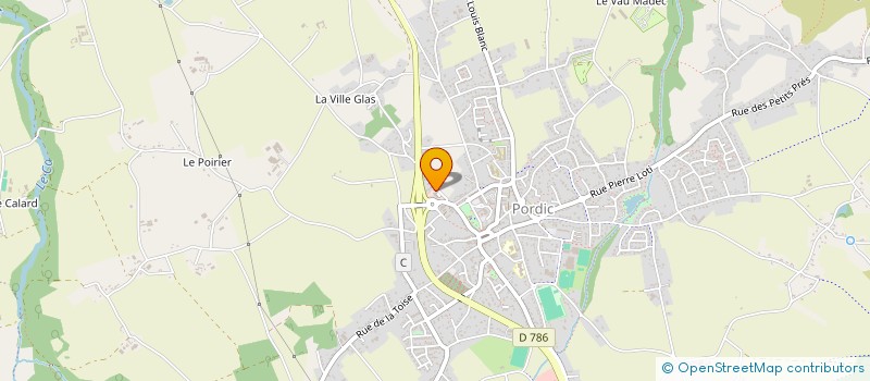 localisation de l'entreprise ERWANN PAYSAGE à PORDIC