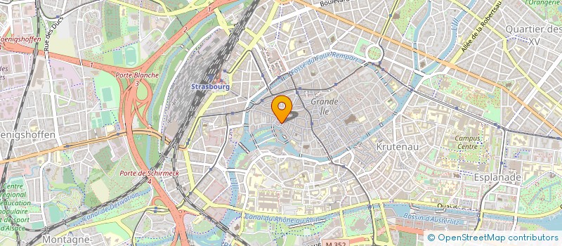 localisation de l'entreprise ERWEN à STRASBOURG