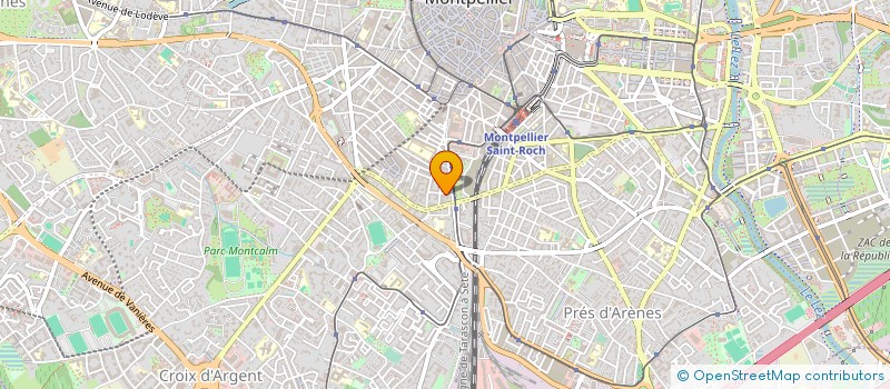 localisation de l'entreprise ERY à MONTPELLIER