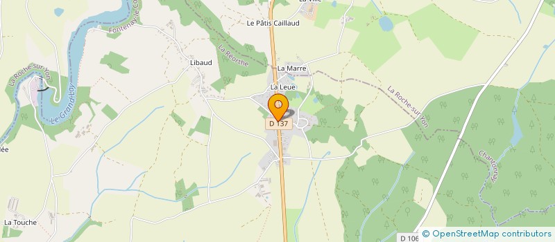 localisation de l'entreprise ERYCAL  SAINT-JEAN-DE-BEUGNE