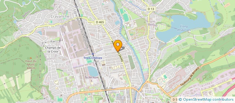 localisation de l'entreprise ERYIGIT EURL  BELFORT