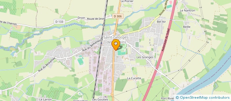 localisation de l'entreprise ERYLIV  SAINT-GEORGES-DE-RENEINS