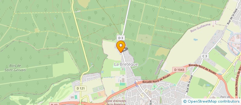 localisation de l'entreprise ERYN à BOIS-GUILLAUME