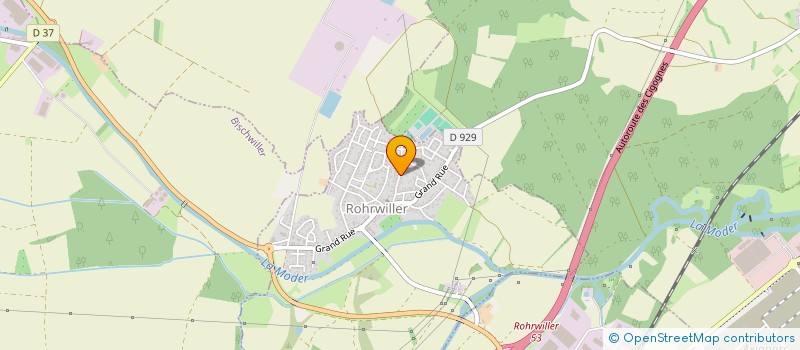 localisation de l'entreprise ERYS  ROHRWILLER