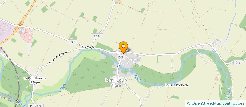 localisation de l'entreprise ERZO à CLOYES-LES-TROIS-RIVIERES