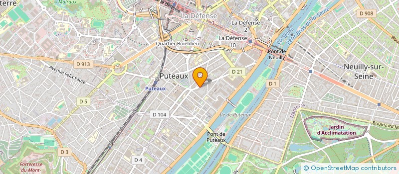 localisation de l'entreprise ERZULI'ART à PUTEAUX