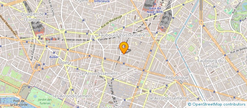 localisation de l'entreprise ES  PARIS