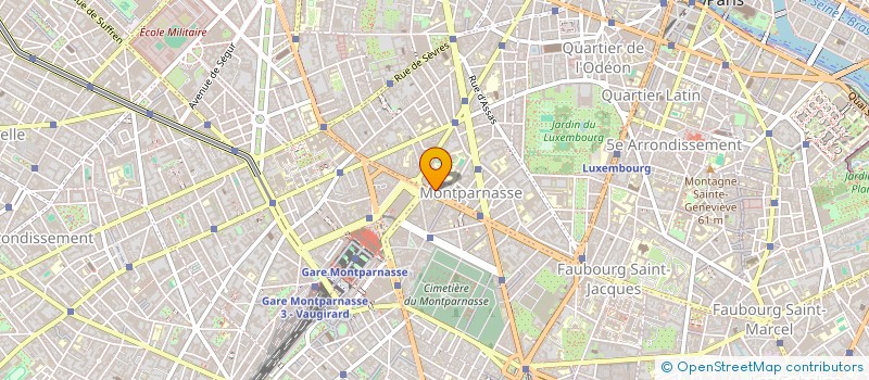 localisation de l'entreprise ES à PARIS