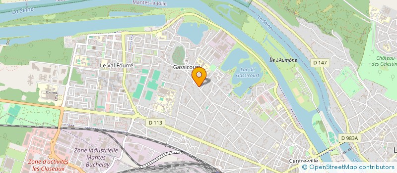 localisation de l'entreprise ES AUTOS  MANTES-LA-JOLIE