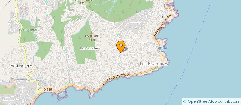 localisation de l'entreprise ES AZUR PAYSAGE ENTRETIEN  FREJUS