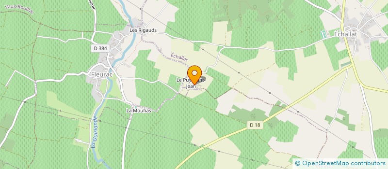 localisation de l'entreprise ES BATI à ECHALLAT