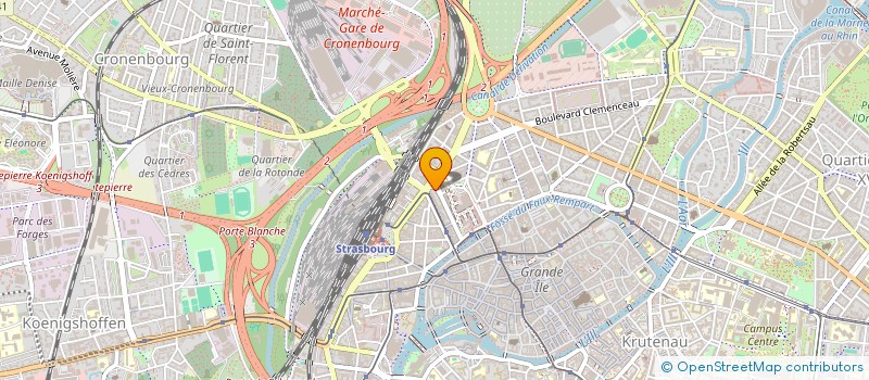 localisation de l'entreprise ES BIOMASSE à STRASBOURG