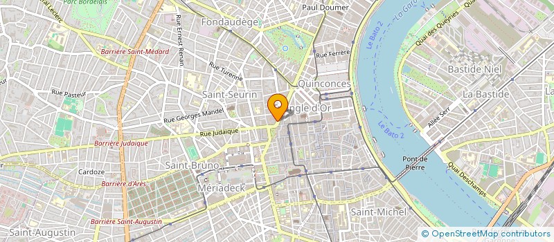 localisation de l'entreprise ES BORDEAUX  BORDEAUX