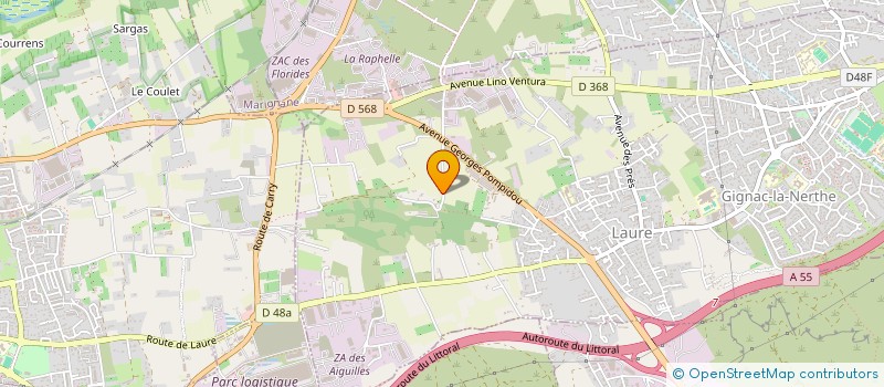 localisation de l'entreprise ES CARRELAGES EUROPEENS à GIGNAC-LA-NERTHE