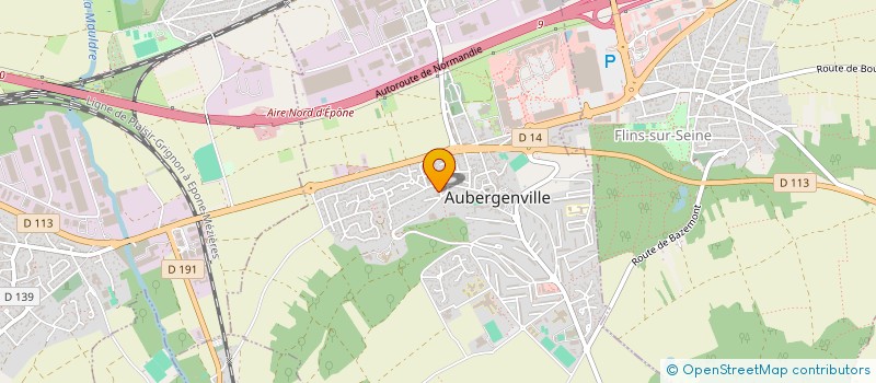 localisation de l'entreprise ES - CBF à AUBERGENVILLE